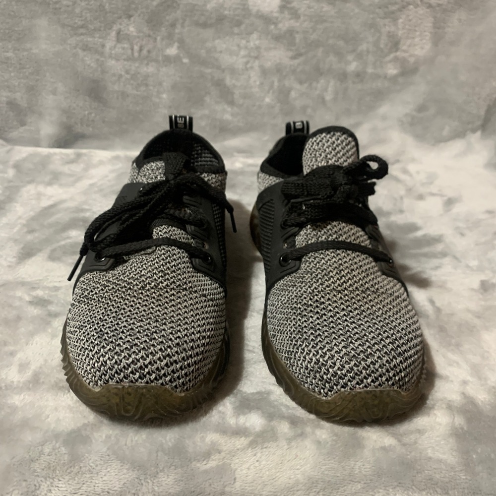 Indestructible Safety Shoes Steel Toe Work‎ Sneakers Size EU 41 (8 US) Gray Knit